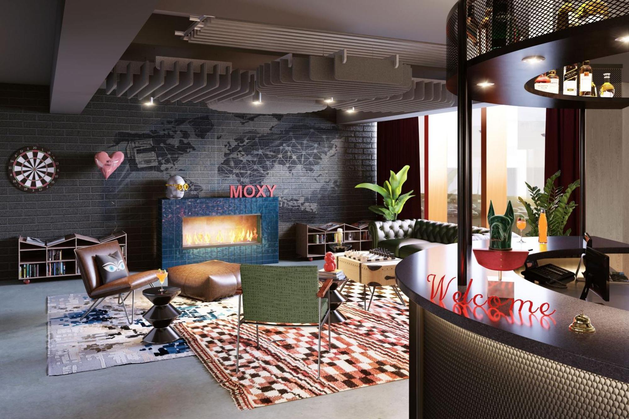 Moxy Luxembourg Airport Hotel Niederanven Exterior photo