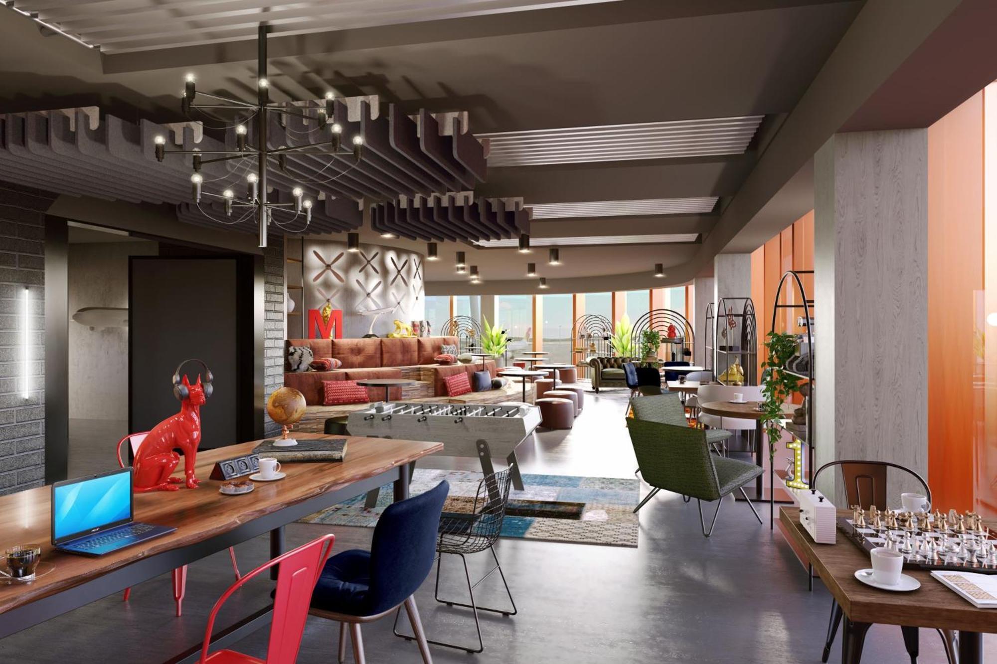 Moxy Luxembourg Airport Hotel Niederanven Exterior photo